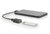 Assmann-DIGITUS USB adapter / átalakító, OTG, micro B/M - A/F, 0,15 m - AK-300313-002-S