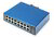 Assmann-DIGITUS 16 portos gigabites Ethernet hálózati kapcsoló, ipari, nem felügyelt - DN-651129
