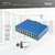 Assmann-DIGITUS 16 portos gigabites Ethernet hálózati kapcsoló, ipari, nem felügyelt - DN-651129