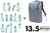 Dicota ECO BACKPACK MOTION 13-15.6IN BLUE DENIM