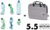 Dicota ECO SLIM CASE MOTION 14-15.6IN LIGHT GREY