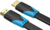 Vention - HDMI, (lapos, fekete) , 1m, kábel - VAA-B02-L100