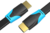 Vention - HDMI, (lapos, fekete) , 1m, kábel - VAA-B02-L100
