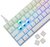 White Shark - SHINOBI 2 - GK-004223W/BL-HU HUN fehér mechanikus (blue switch) gamer billentyűzet