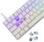White Shark - SHINOBI 2 - GK-004223W/BL-HU HUN fehér mechanikus (blue switch) gamer billentyűzet