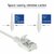 ACT CAT6A U-FTP Patch Cable 0,15m White - DC6930