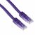 ACT CAT6A U-UTP Patch Cable 2m Purple - IB6602