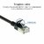 ACT CAT6A U-FTP Patch Cable 3m Black - DC7903