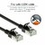 ACT CAT6A U-FTP Patch Cable 3m Black - DC7903