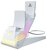 PDP 052-022-WH Afterglow Wave PlayStation 5 DualSense RGB fehér kontroller töltőállomás