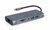 Gembird - A-CM-COMBO7-01 USB Type-C 7-in-1 Multi-Port Adapter Space Grey