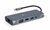 Gembird - A-CM-COMBO7-01 USB Type-C 7-in-1 Multi-Port Adapter Space Grey