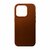 FIXED MagLeather valódi bőrtok, MagSafe támogatással iPhone 15-höz, barna - FIXLM-1200-BRW