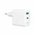 Gembird - 2-Port 20W USB Fast Charger White - TA-UC-PDQC20L-W-01