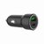 Gembird - 2-Port USB Car Fast Charger Black - TA-UC-A2PDQC20-CAR-01