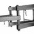ACT - Full Motion TV Wall Mount 37" to 70" VESA Black - AC8355
