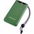 Intenso - F10000 10000mAh Powerbank - Green - 7332037
