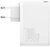 Baseus - CCGAN2P-L02 GaN2 Pro 100W 2xUSB/2xType-C 100W fehér hálózati töltő