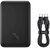 Baseus - P10059002113-00 Mini Wireless 20W fekete power bank