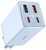 Baseus - P10162701313-00 GAN6 Pro 65W kék hálózati gyorstöltő adapter