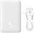 Baseus - P10059001223-00 Mini Air 10000mAh 20W mágneses fehér power bank