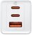 Baseus - CCGP120202 GaN5 Pro 65W 2xUSB C/USB fehér töltő
