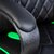 Delight - BMD1116GR Gaming Chair - Black/Green