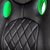 Delight - BMD1116GR Gaming Chair - Black/Green