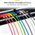 Startech - 1,5 m-es narancssárga vékony CAT6 Ethernet kábel - N6PAT150CMORS