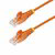 Startech - 1,5 m-es narancssárga vékony CAT6 Ethernet kábel - N6PAT150CMORS
