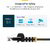 Startech - 1,5 m-es narancssárga vékony CAT6 Ethernet kábel - N6PAT150CMORS