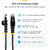 Startech - 1,5 m-es narancssárga vékony CAT6 Ethernet kábel - N6PAT150CMORS