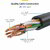 Startech - 1 m-es fehér, vékony CAT6 Ethernet kábel - N6PAT100CMWHS