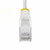 Startech - 1 m-es fehér, vékony CAT6 Ethernet kábel - N6PAT100CMWHS