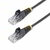 Startech - 10 m-es fekete vékony CAT6 Ethernet kábel - N6PAT10MBKS