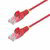 Startech - 10 m-es piros, vékony CAT6 Ethernet kábel - N6PAT10MRDS