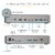 Startech - Kétlaptopos USB-C KVM dokkolóállomás - 129UE-USBC-KVM-DOCK