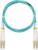 NIKOMAX - Optikai patch kábel LC - LC, MM 50/125, OM3, duplex, 3m, aqua - NMF-PC2M3C2-LCU-LCU-003