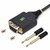 Startech - 30 cm-es USB - null modem soros adapterkábel - 1P1FFCN-USB-SERIAL