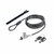 Startech - Slim Lock Noble Wedge® nyílással kompatibilis - SNBLK-LAPTOP-LOCK