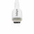 Startech - 6,6 láb (2 m) USB-C töltőkábel - USB2CC2MNCWHE