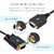 Startech - 2 m-es USB-soros adapterkábel - 1P6FFC-USB-SERIAL