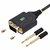 Startech - 2 m-es USB-soros adapterkábel - 1P6FFC-USB-SERIAL