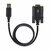 Startech - 2 m-es USB-soros adapterkábel - 1P6FFC-USB-SERIAL