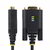 Startech - 2 m-es USB-soros adapterkábel - 1P6FFC-USB-SERIAL