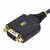 Startech - 2 m-es USB - null modem soros adapterkábel - 1P6FFCN-USB-SERIAL