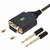 Startech - 2 m-es USB - null modem soros adapterkábel - 1P6FFCN-USB-SERIAL