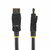 Startech - 2 m-es (6,6 lábas) VESA minősítésű DisplayPort kábel - DISPL2M10PK