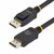 Startech - 2 m-es (6,6 lábas) VESA minősítésű DisplayPort kábel - DISPL2M10PK