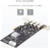 Startech - 4 portos USB PCIe kártya - P5Q4A-USB-CARD